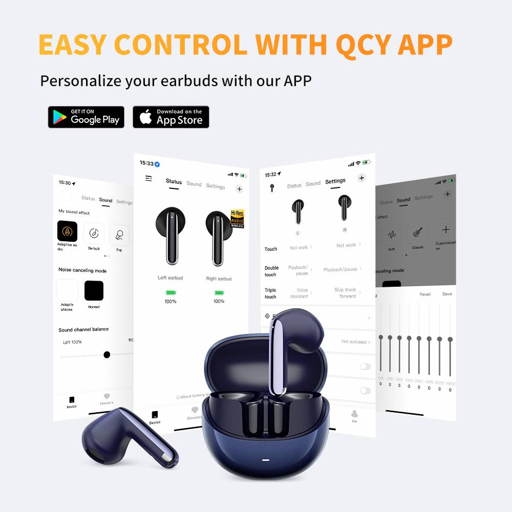 هدفون بلوتوثی کیو سی وای AilyBuds Pro